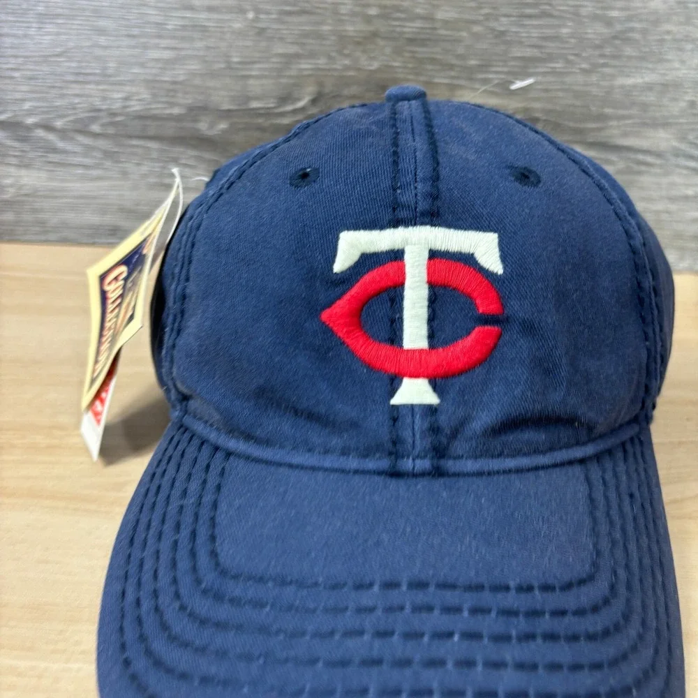 Minnesota Twins Hat Strap Back Blue MLB Baseball American Needle Cooperstown NWT